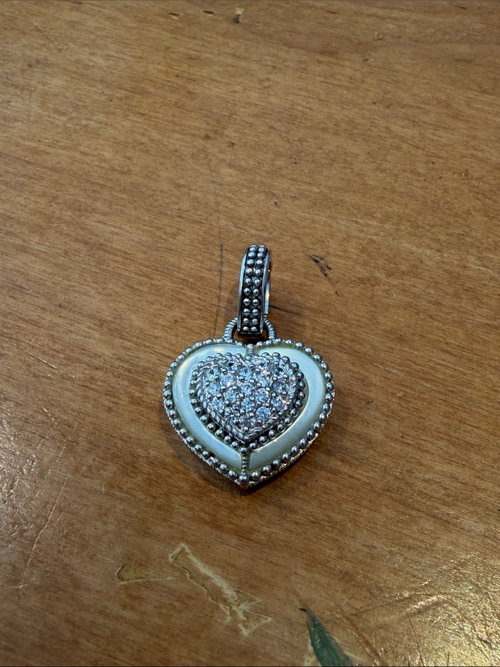 Judith Ripka Heart Pendant